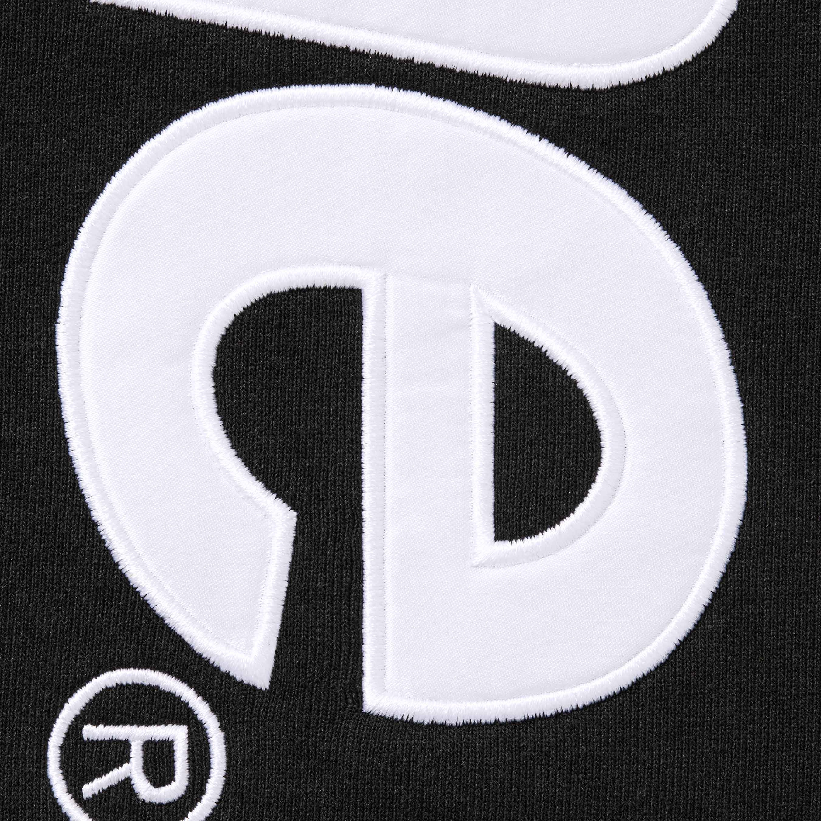 Satin Appliqué Hooded Sweatshirt view 15